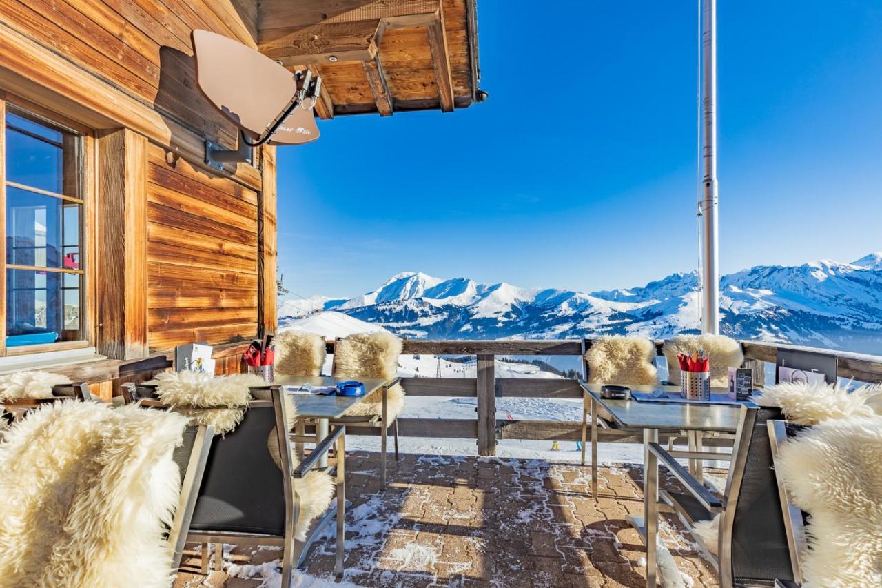 Berghotel Leiterli Lenk Luaran gambar